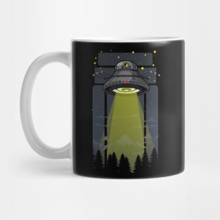 Flying Saucer UFO Mug